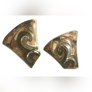 Edgar Berebí Vintahe 80s pierced earrings